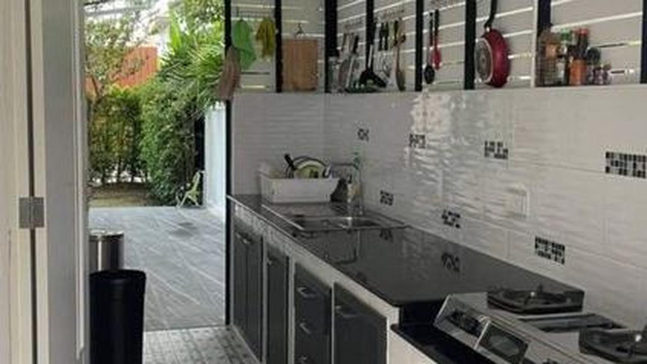 Dapur Low Budget Semi Outdoor