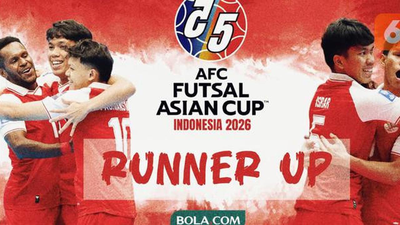 Sepak Terjang Gemilang Timnas Futsal Indonesia di Piala Asia Futsal 2026, Berujung Jadi Runner Up