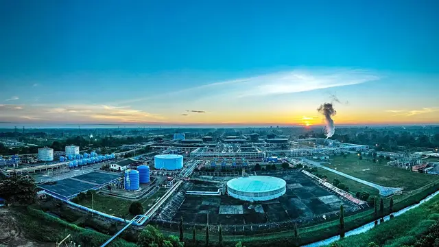 Proyek Migas Non-Konvensional (MNK)  Pertamina Hulu Rokan (PHR) menunjukkan adanya aliran hidrokarbon minyak dan gas. (Dok Pertamina)