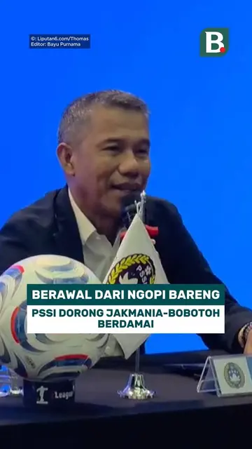 Berawal dari ngopi bareng, PSSI dorong Jakmania - Bobotoh berdamai