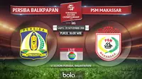 Persiba Balikpapan Vs PSM Makassar (Bola.com/Adreanus Titus)
