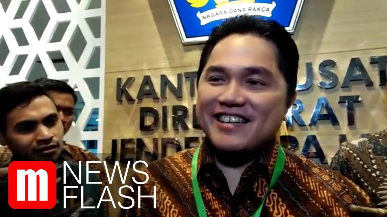 VIDEO: Erick Thohir Ketawa Geli Ada Cucu Usaha Bernama 'Garuda Tauberes Indonesia