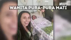 Demi memperoleh impiannya, ia rela didandani dan masuk peti mati seharian.