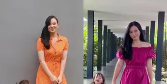 Sebagai inspirasi, Sahabat Fimela bisa tengok gaya Asmirandah yang kerap mengenakan dress saat momong anak berikut ini.  (Instagram/asmirandah89).