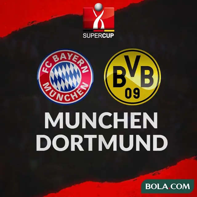 Piala Super Jerman - Bayern Munchen Vs Borussia Dortmund