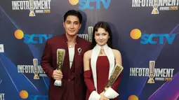 Infotainment Awards 2026: Sandrina Michelle - Junior Roberts Dinobatkan Jadi Pasangan Favorit