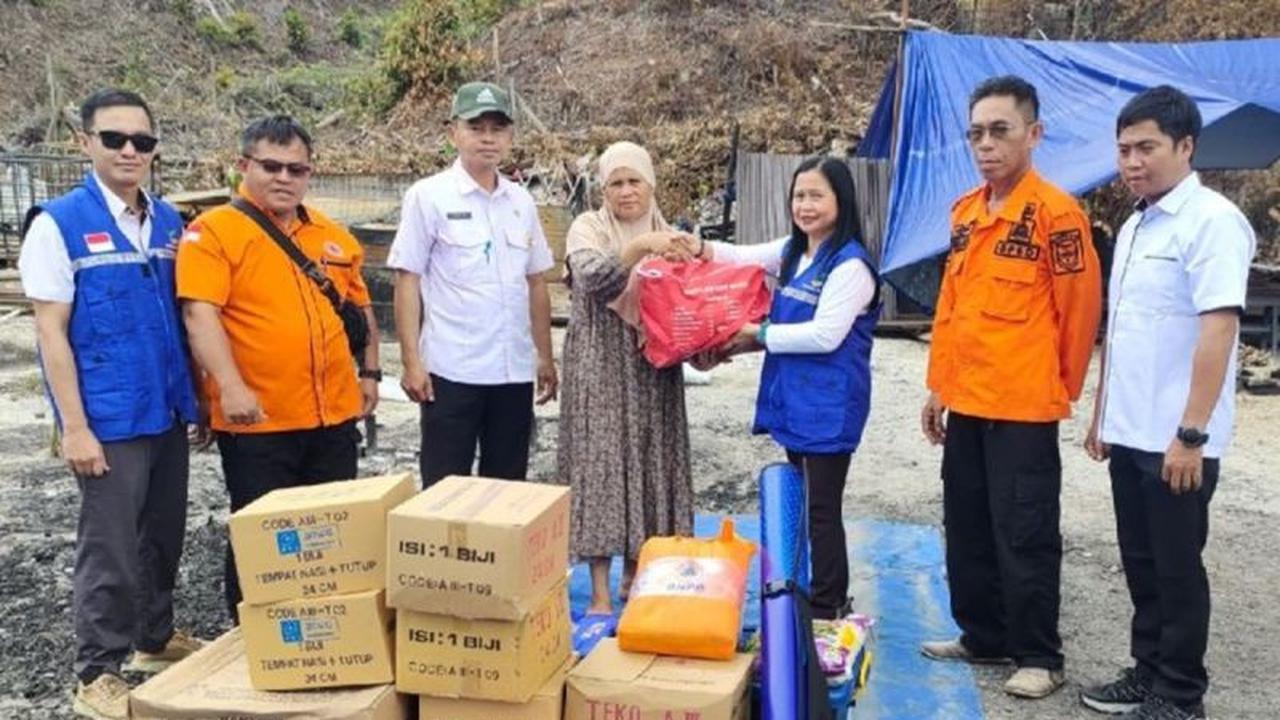 Pemkab Gunung Mas Salurkan Bantuan Mendesak untuk Korban Kebakaran Rumah