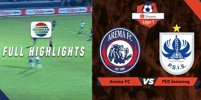 VIDEO: Highlights Liga 1 2019, Arema FC Vs PSIS 1-1