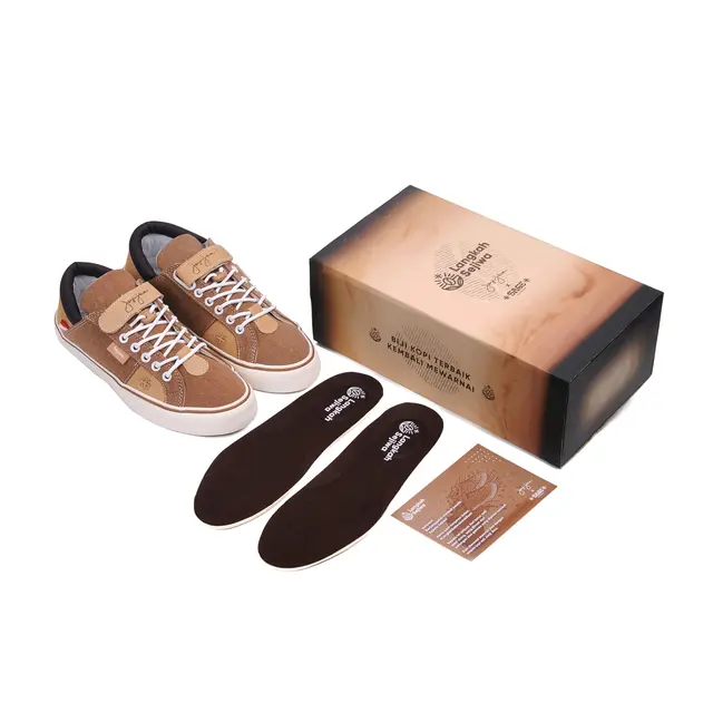 Sepatu dari Bahan Dasar Ampas Kopi, Kolaborasi Cinta Bumi antara Sage Footwear dan Janji Jiwa