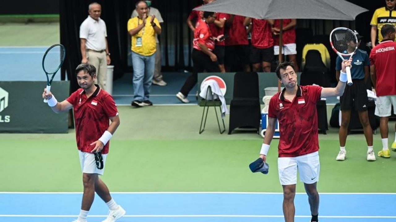 Indonesia Promosi Piala Davis Grup II Dunia Usai Tekuk Togo 4-0 di GBK