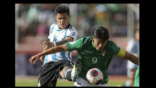 Foto: Messi Tak Main di Venue Tertinggi, Argentina Tetap Tampil Solid untuk Bungkam Bolivia pada Kualifikasi Piala Dunia 2026