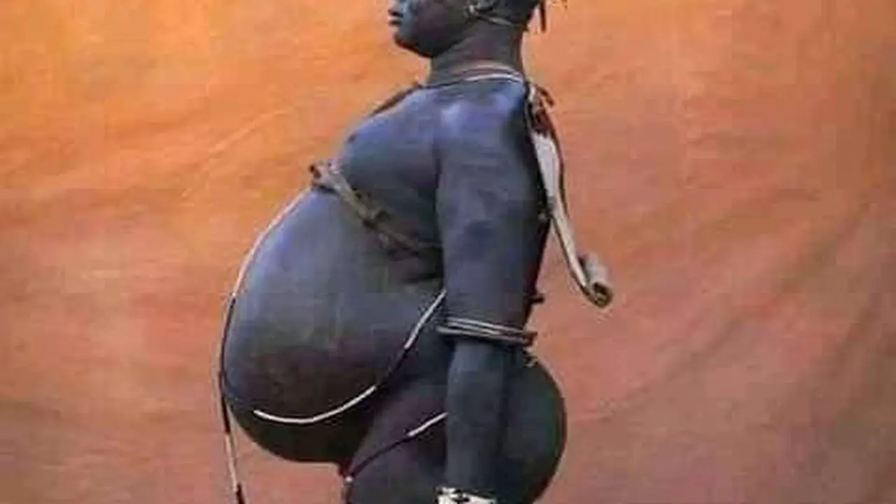 Punya Lomba Unik, Suku Bodi di Afrika Ini Berkompetisi untuk Punya Perut Paling Besar