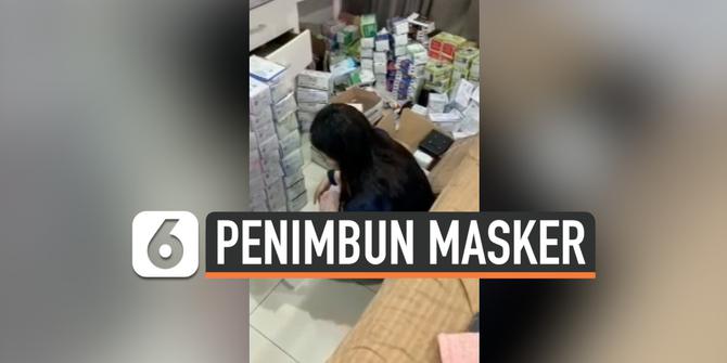 VIDEO: Detik-Detik Penangkapan Wanita Penimbun Masker di Tanjung Duren