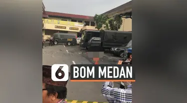 Sebuah bom bunuh diri meledak di dekat kantin Mapolresta Medan. Pelaku diduga dua orang dan mengenakan atribut ojek online ketika meledakkan diri.