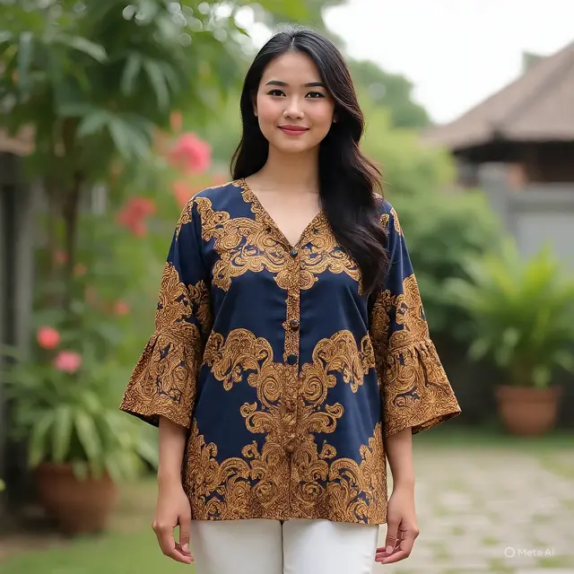 Batik Lengan Lonceng Wanita