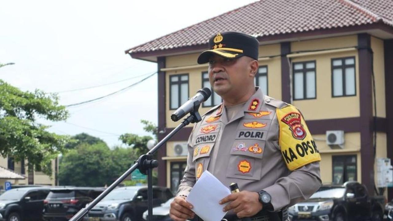 Polres Serang Tegaskan Larangan Pesta Kembang Api Malam Tahun Baru 2026