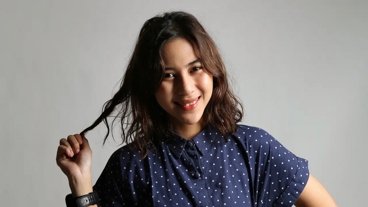 [Fimela] Adinda Thomas Visit Film KKN