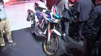 CRF1100 L Africa Twin Adventure Sports salah satu produk terbaru Honda di EICMA 2019 (Liputan6.com/Marco Tampubolon)