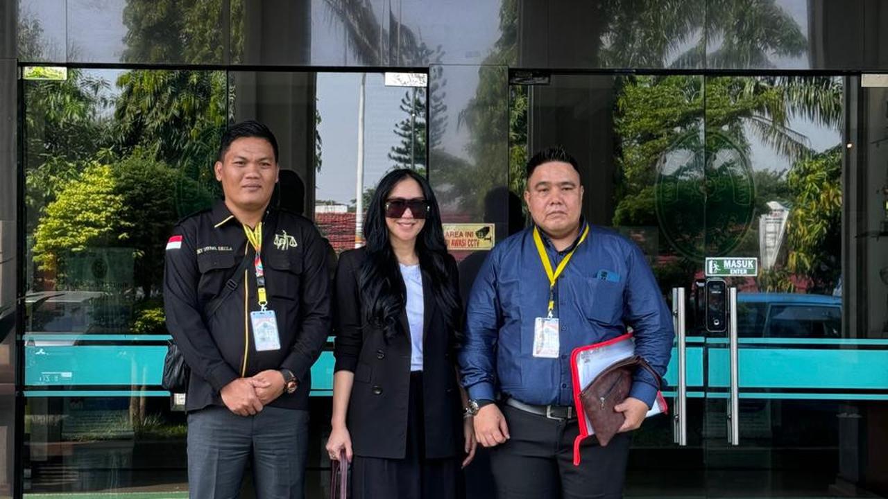 Lita Keysha di Pengadilan Agama Jakarta Selatan.