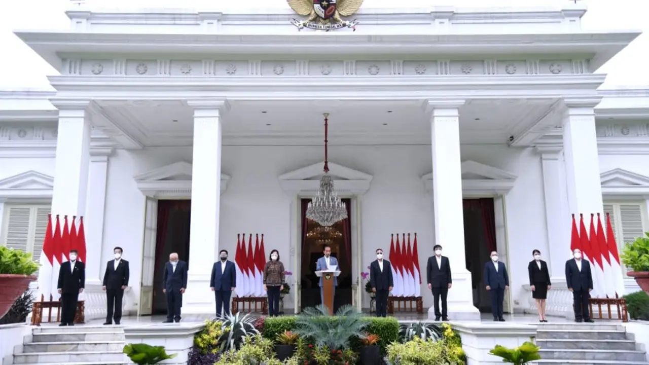 Pengenalan Dewan Pengawas dan Direksi Lembaga Pengelola Investasi (LPI). (Foto: Biro Pers Setpres/Lukas)