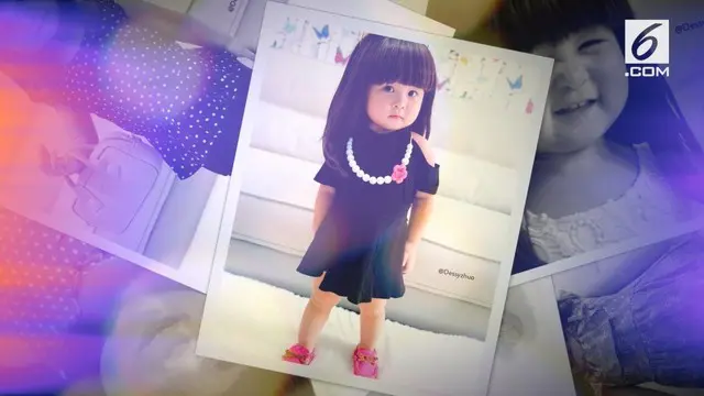 VIDEO: Menggemaskan, Selebgram Cilik Ini Gemar Pakai Rambut Palsu