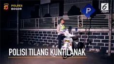 Satlantas Polres Bogor kembali memberikan imbauan kepada masyarakat lewat video parodi menilang makhluk halus.