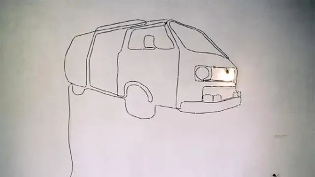 ilustrasi hiasan dinding