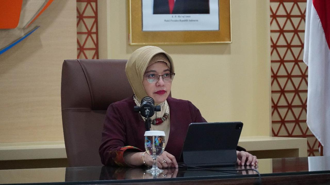 "Pada Maret 2024 neraca pedagangan masih mencatatkan surplus sebeaar USD4,47 miliar,"&nbsp;
