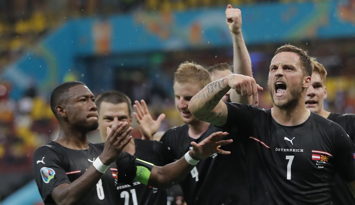 Cercaan diduga terkait dengan perang Kosovo yang melibatkan Serbia dan Albania. Ayah Arnautovic diketahui memiliki darah Serbia. (Foto: AP/Pool/Robert Ghement)