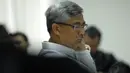 Mantan Ketua MK Akil Mochtar menghadapi sidang pembacaan putusan di Pengadilan Tipikor, Senin (30/6/14). (Liputan6.com/Miftahul Hayat)
