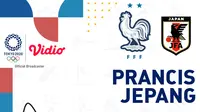Olimpiade 2020 - Prancis Vs Jepang (Bola.com/Adreanus Titus)