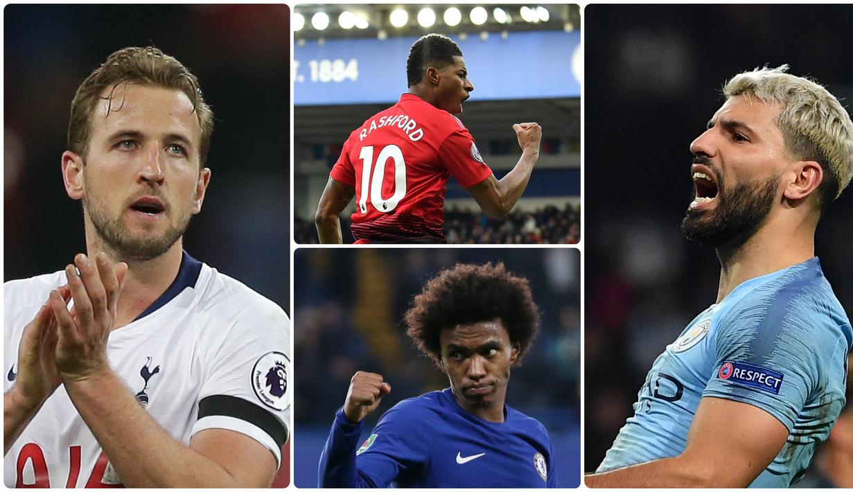 Nomor punggung 10 seolah menjadi nomor keramat di klub sepak bola. Pemain yang dipercaya menggunakan nomor 10 dapat dikatakan sebagai pemain andalan klub tersebut. Berikut 7 pemain bernomor punggung 10 yang menjadi andalan di klub Premier League. (Kolase foto AFP)