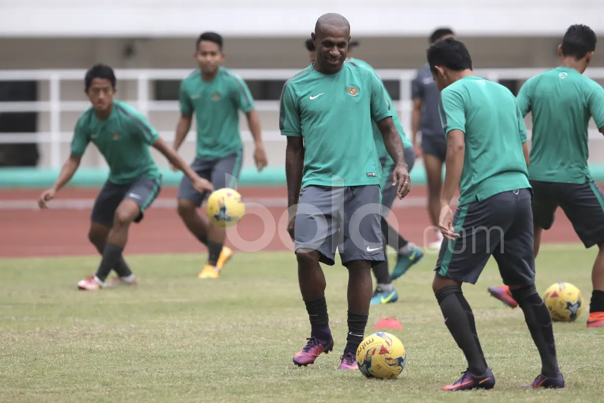 Timnas Indonesia. (Bola.com/Arief Bagus)