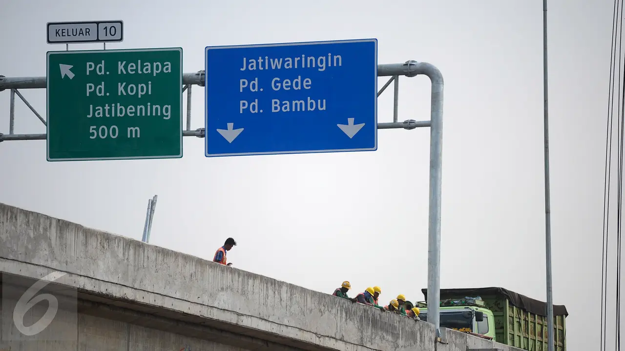 Pengerjaan Tol Becakayu Terus Dikebut