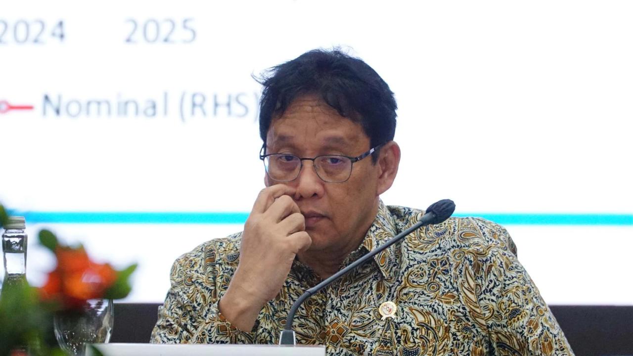 FOTO: FOTO Purbaya Jelaskan Kondisi APBN 2025 di Tengah Tekanan Global