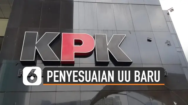 Pimpinan KPK telah membentuk tim transisi sejak 18 September 2019. Ter kendala dalam KPK menyesuaikan UU terbaru.