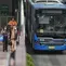 Untuk diketahui, sepanjang 2024, Transjakarta melayani 371,4 juta pelanggan dengan rata-rata lebih dari 1 juta pelanggan per hari. (Liputan6.com/Angga Yuniar)