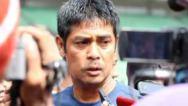 Pelatih timnas, Nil Maizar (c) Eggi Paksha