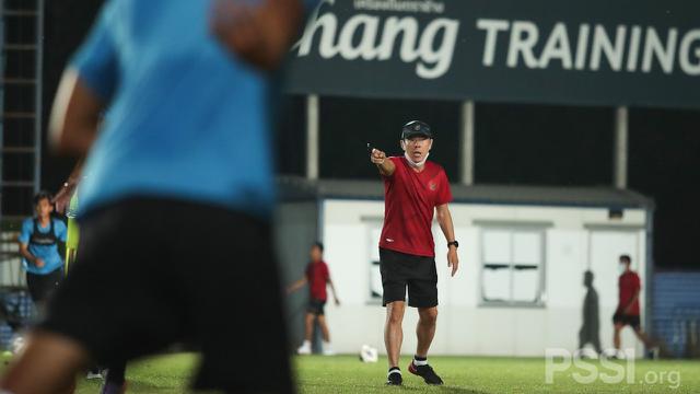 Pelatih Timnas Indonesia, Shin Tae-yong.