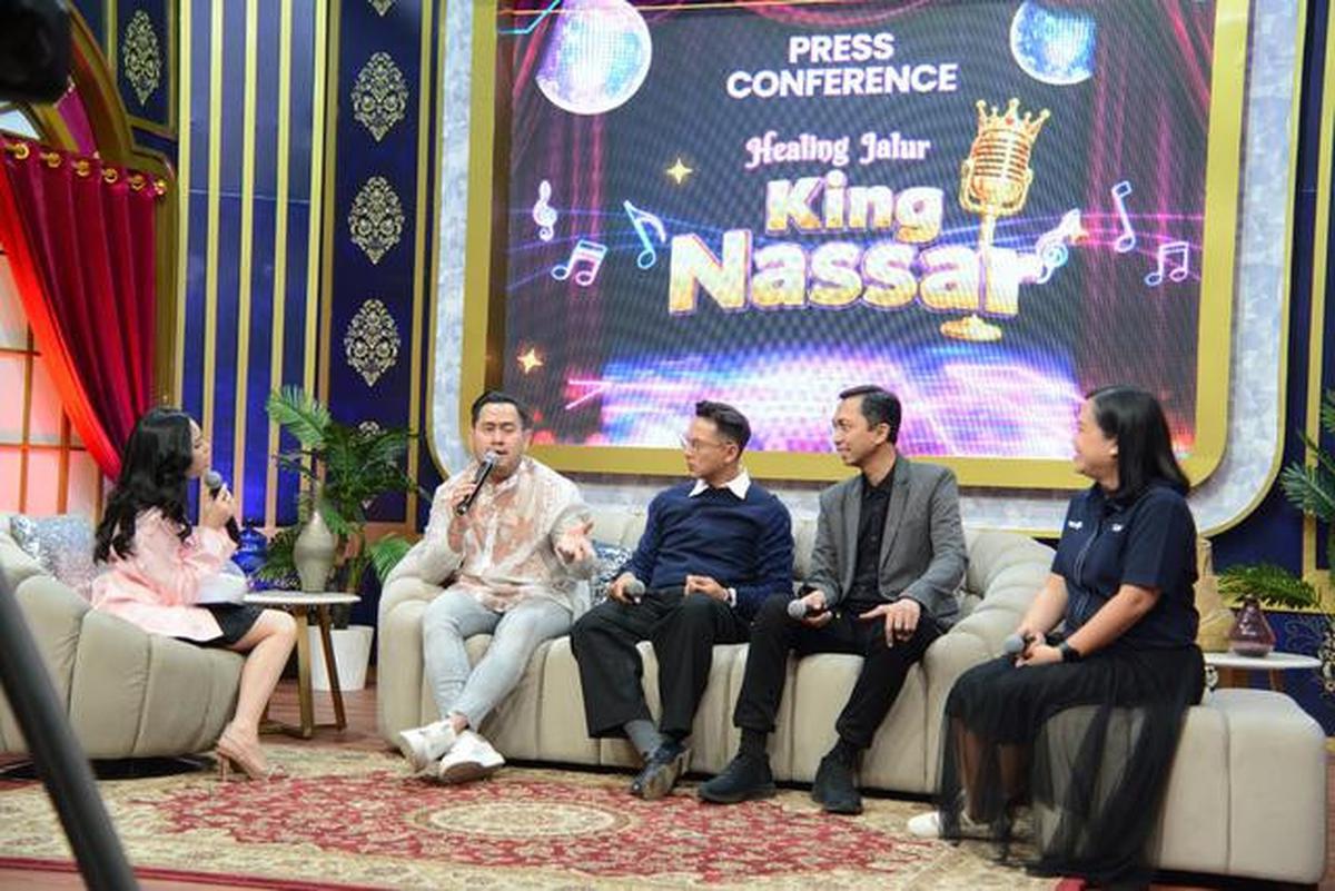 Healing Ala King Nassar, Totalitas Nyanyi di Panggung dan Bikin Penonton Bahagia