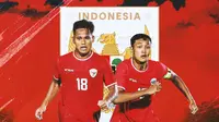 Timnas Indonesia - Toni Firmansyah dan Dony Tri Pamungkas (Bola.com/Adreanus Titus)