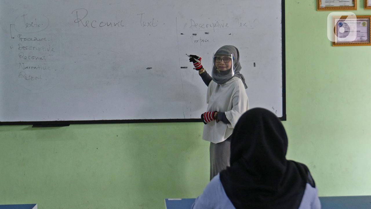 Ilustrasi Protokol Kesehatan di Sekolah