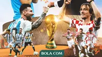 Piala Dunia - Argentina Vs Kroasia - Duel Tim (Bola.com/Adreanus Titus)