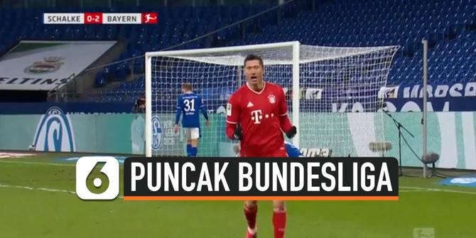 VIDEO: Bayern Munich Kalahkan Schalke 4-0, Perpanjang Keunggulan di Puncak Bundesliga