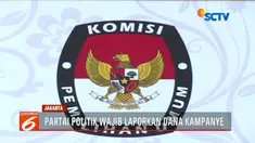 Menjelang masa kampanye, mereka melaporkan rekening yang akan digunakan untuk menampung sumbangan bantuan dan pembiayaan dalam proses kampanye hingga pemilihan nanti.