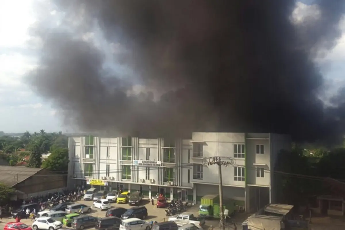 Kebakaran Suku Dinas Kesehatan Tangerang