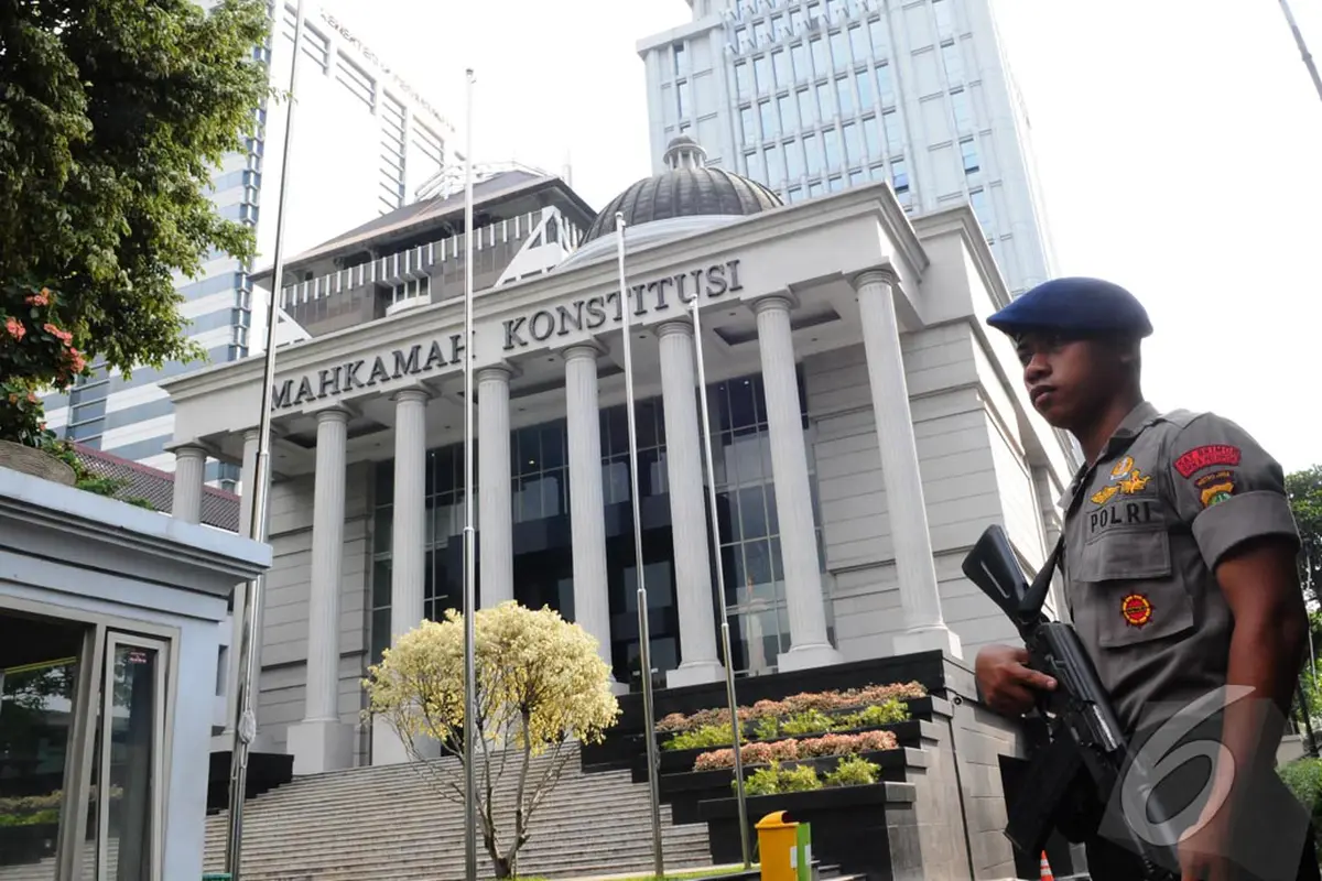 Jokowi Menang, Polisi Jaga Ketat MK