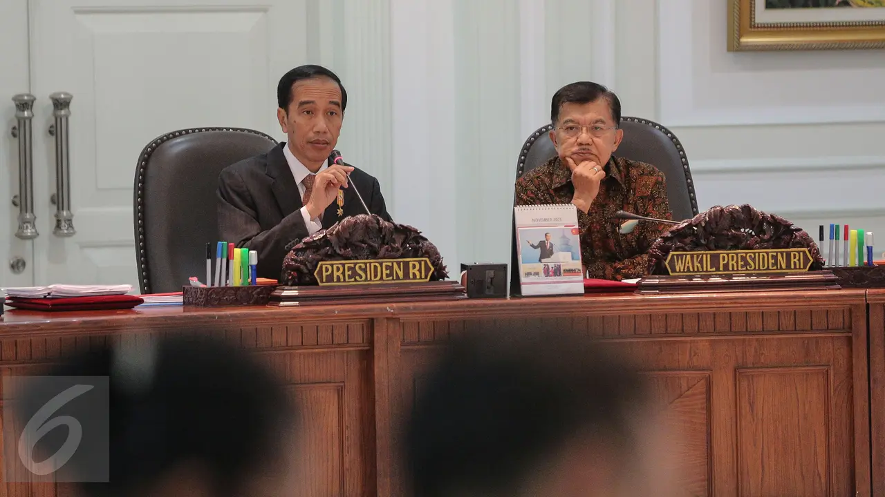20151102-Tiga Agenda Yang Dibahas Pada Sidang Kabinet Paripurna di Istana 
