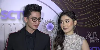 Dua pemenang penghargaan SCTV Awards 2017, Verrell Bramasta- Natasha Wilona saling puji penampilan.