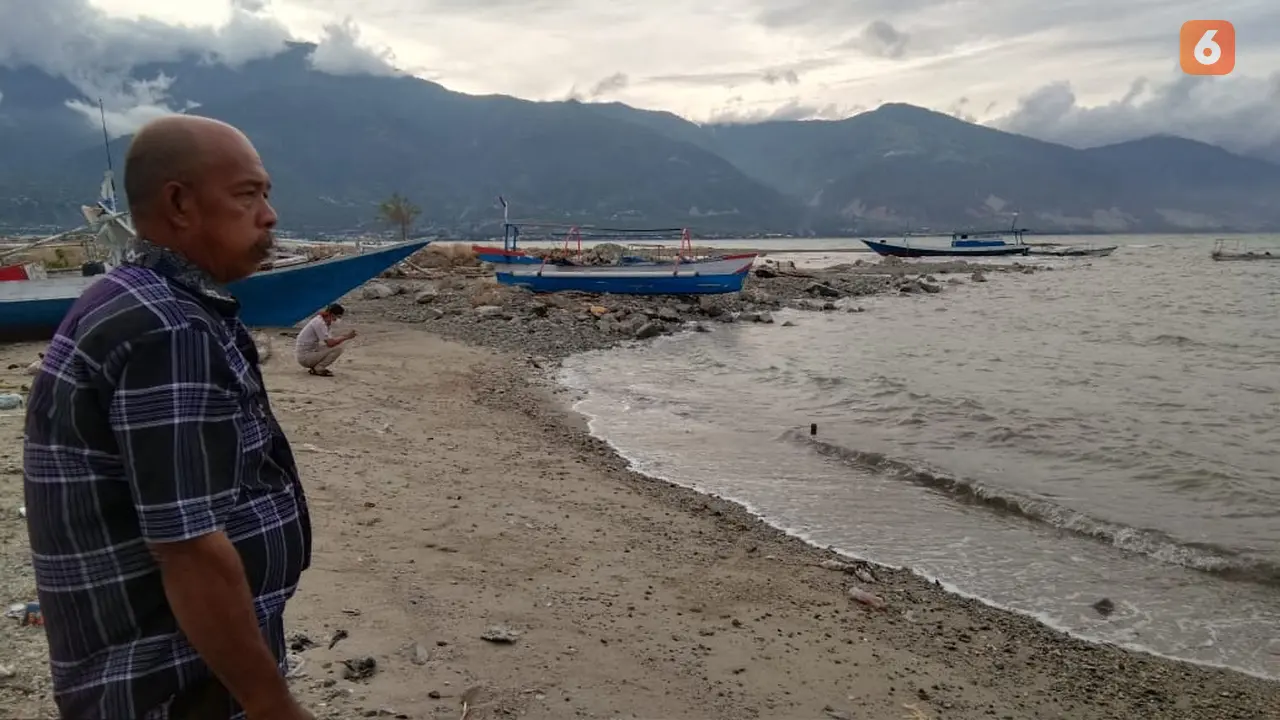 lokasi sandar perahu nelayan talise, kota palu